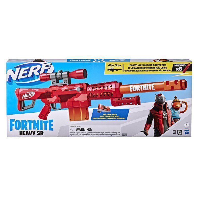 Nerf fortnite heavy sr f0929 - hasbro - Lançadores de Dardos